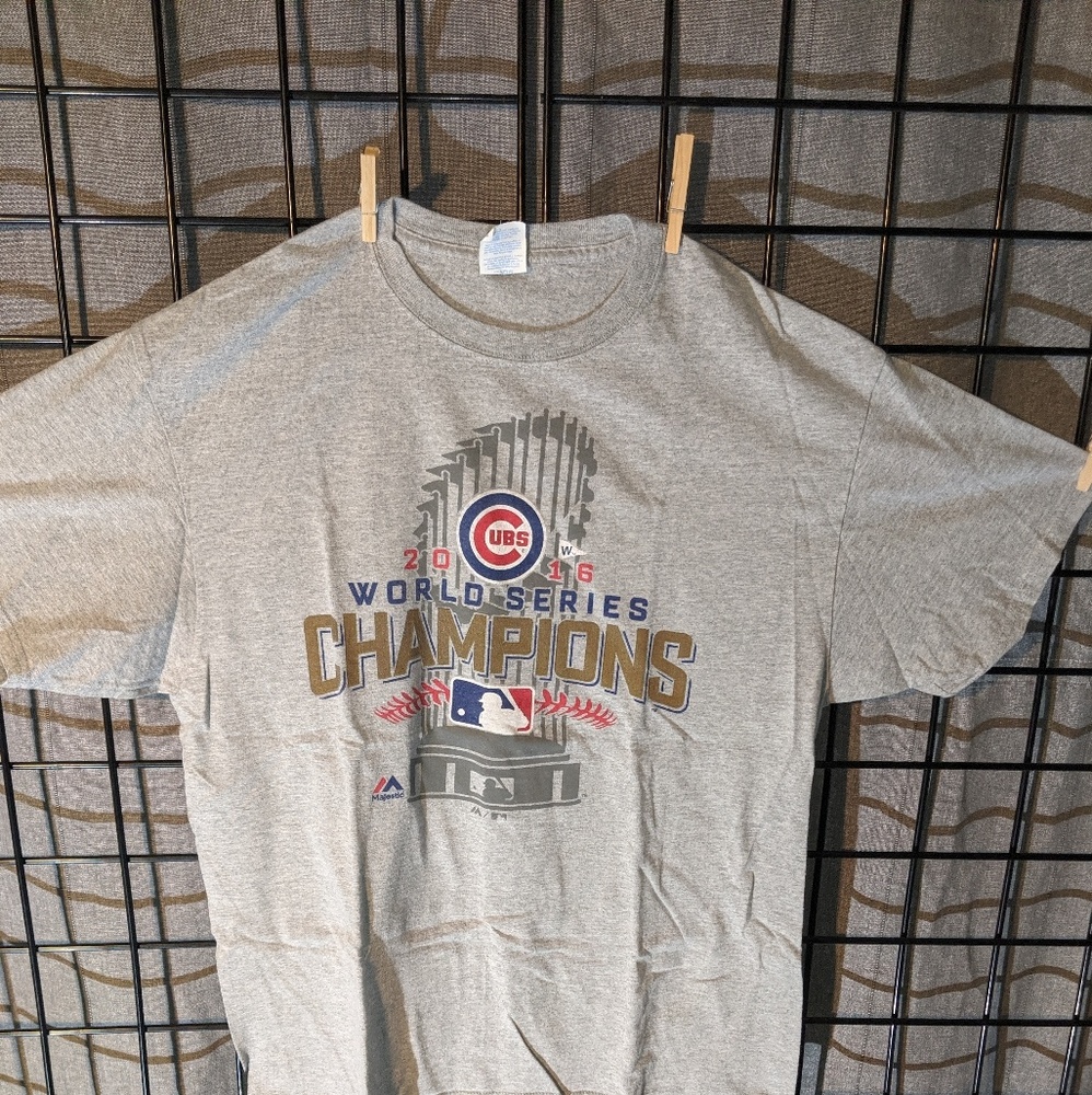 Chicago Cubs world series champions t-shirt